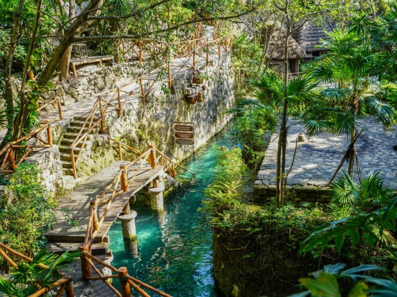 Xcaret park in Cancun