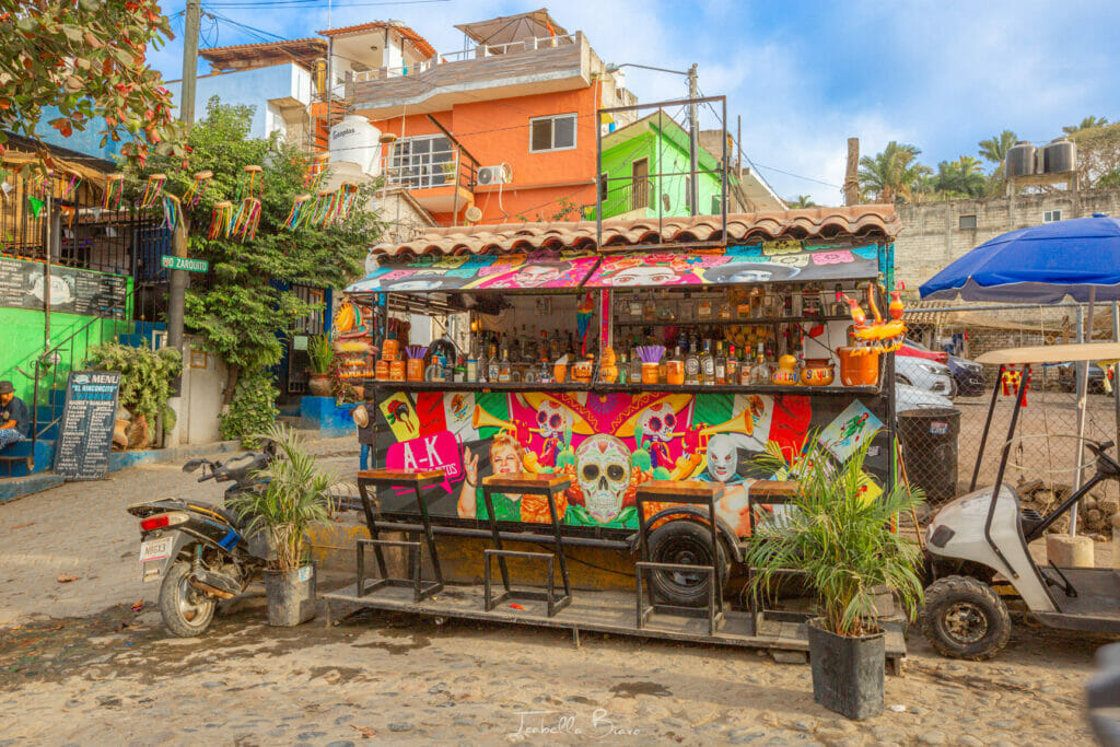 Mobile street food in Mexico