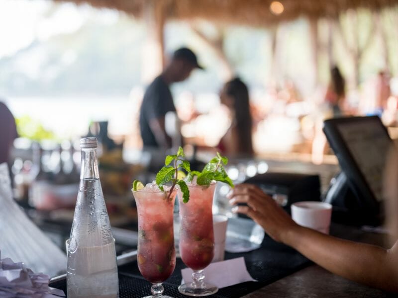 Drinks at Cabo