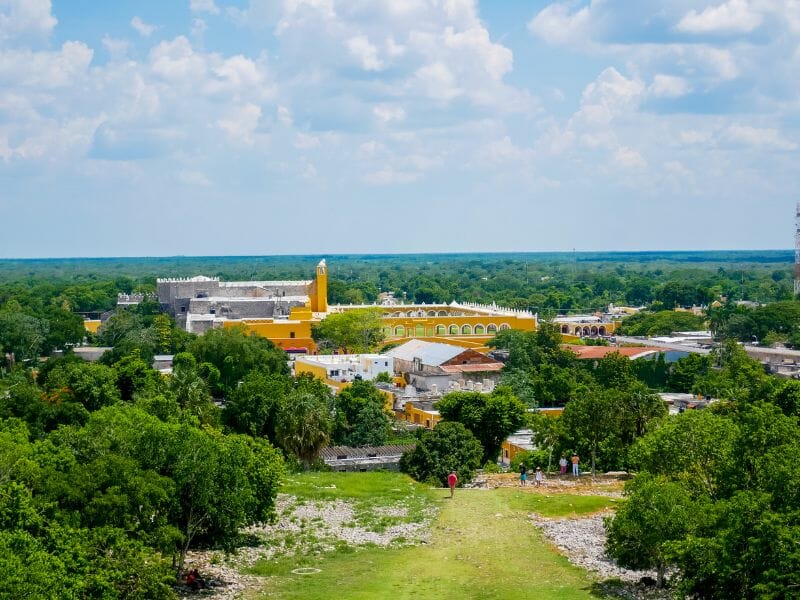 Panoramic view of Izamal