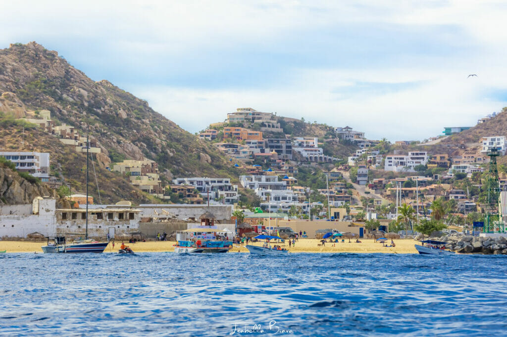 beach in Cabo San Lucas - always use insect repellents to avoid mosquito bites in Mexico