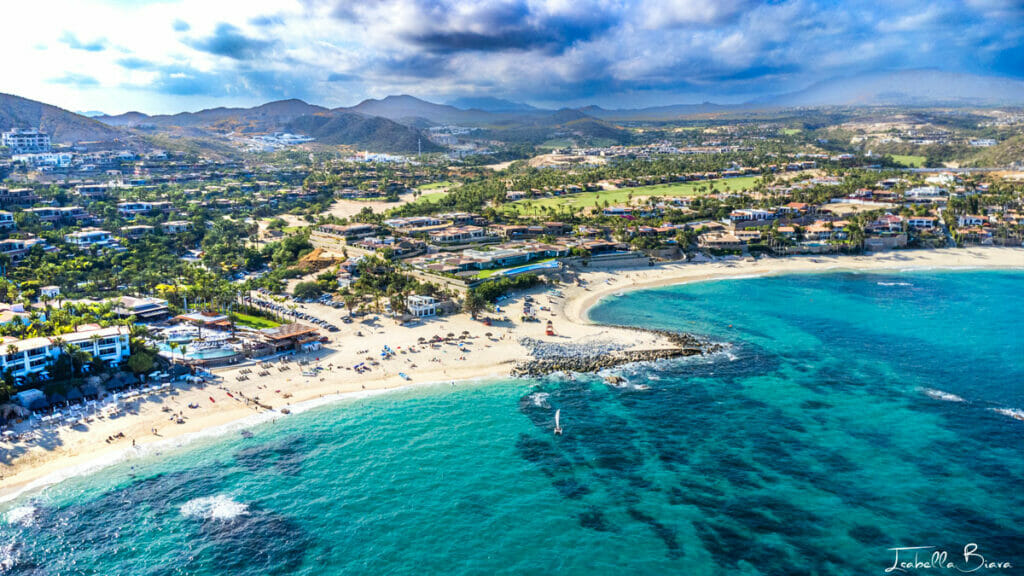 Aerial view of Palmillas Beach