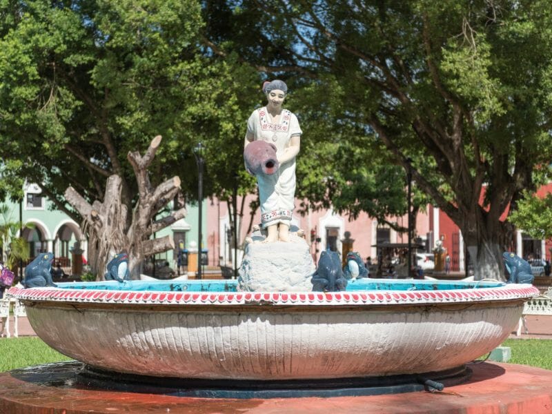 Fountain in Valladolid