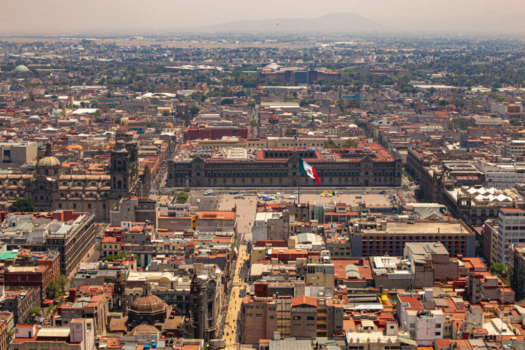 Zocalo in Mexico City
