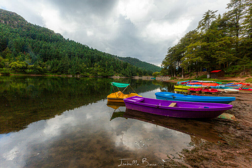 Presa EL Cedral boats