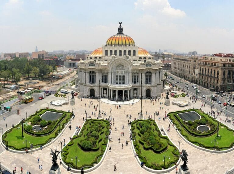 Fine Arts Palace Museum in Mexico City.