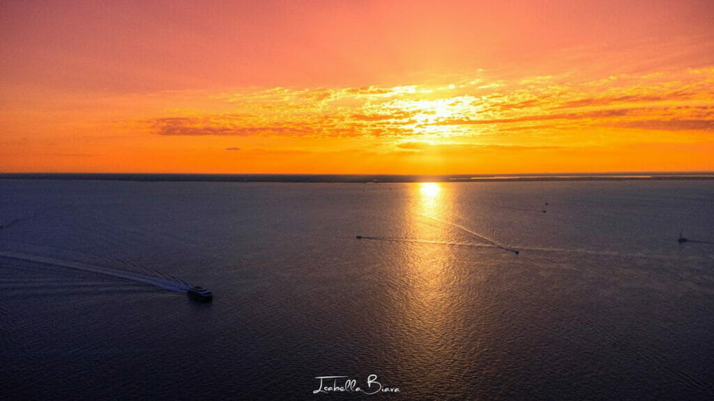 Sunset on Isla Mujeres.