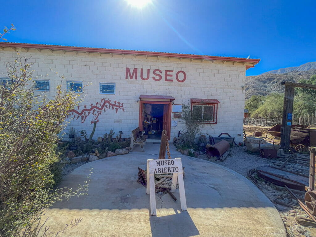 Local museum entrance.
