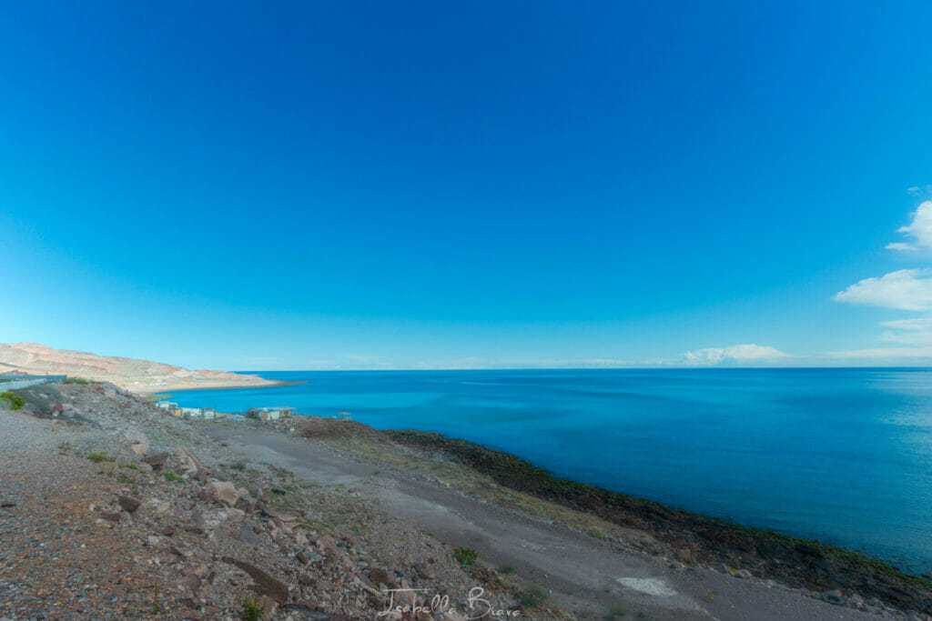 Coastal view of San Felipe.
