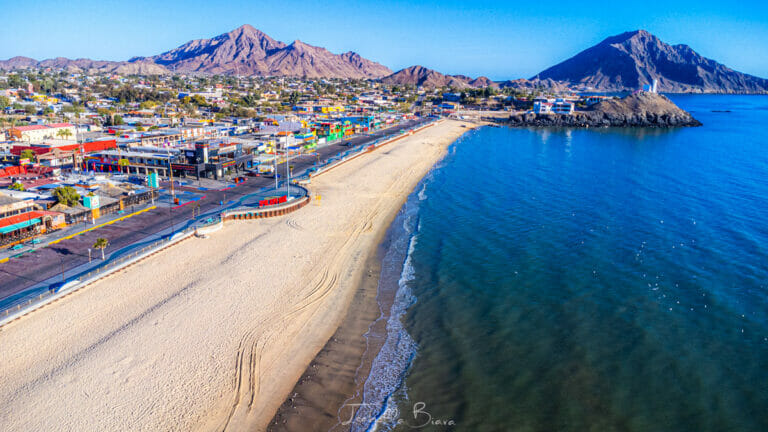 San Felipe beach.