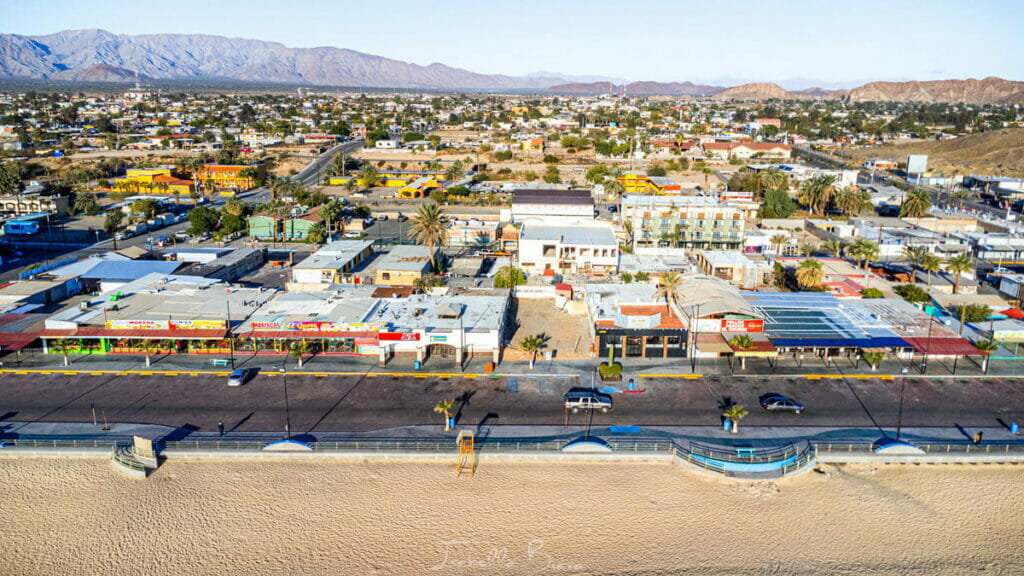 Mslecon views in San Felipe.