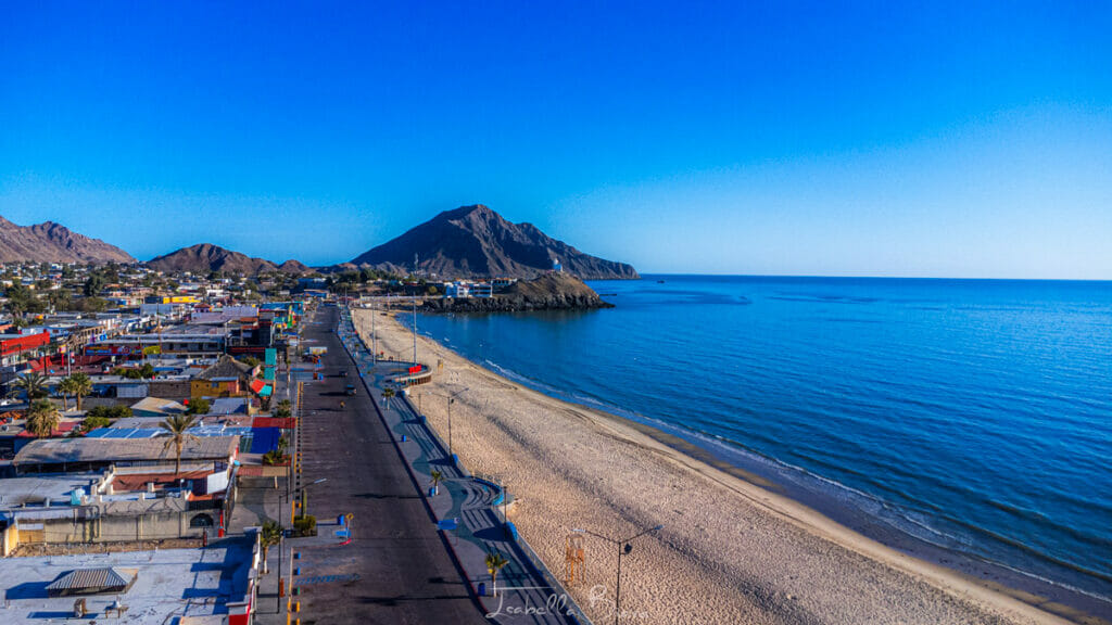 Aerial view of San Felipe.