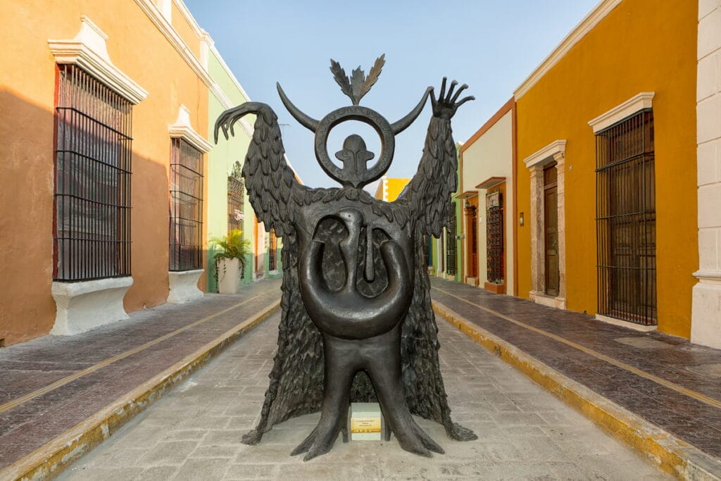 Leonora Carrington Statues.