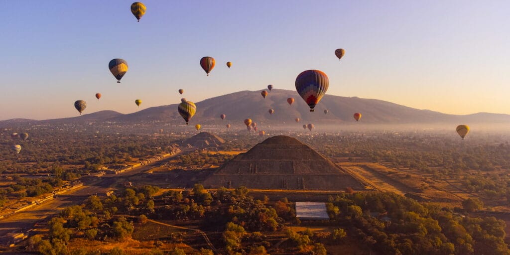 Teotihuacan Hot Air Balloons.