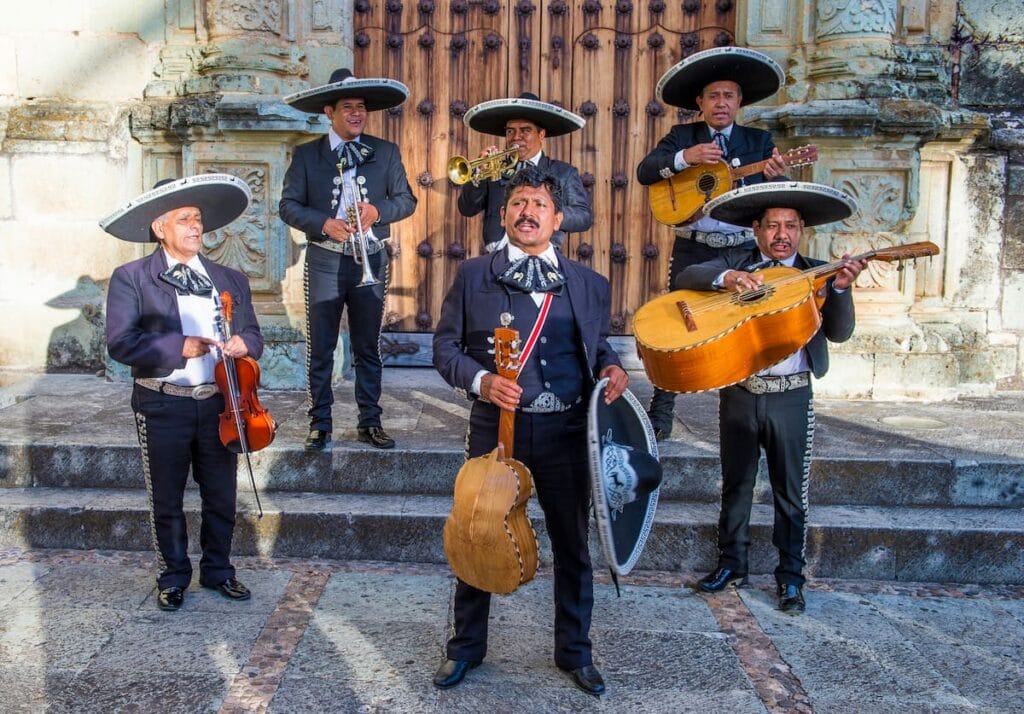 Singing mariachi famous Mexican songs of all time.
