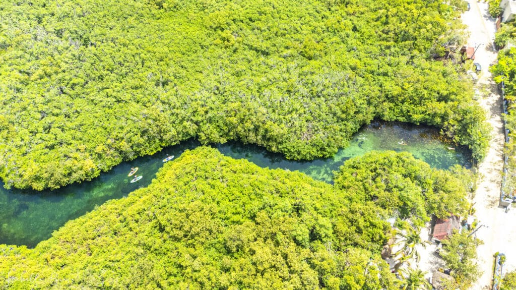 Casa Cenote Tulum Drone view