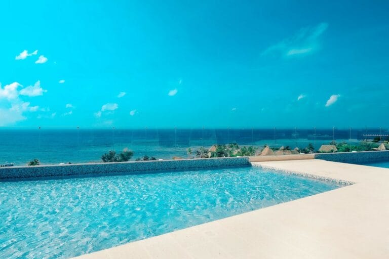 Rooftop views playa del carmen