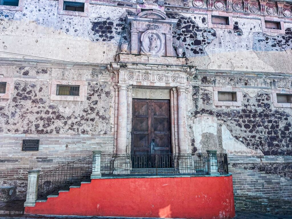 Alhondiga Museum Entrance door