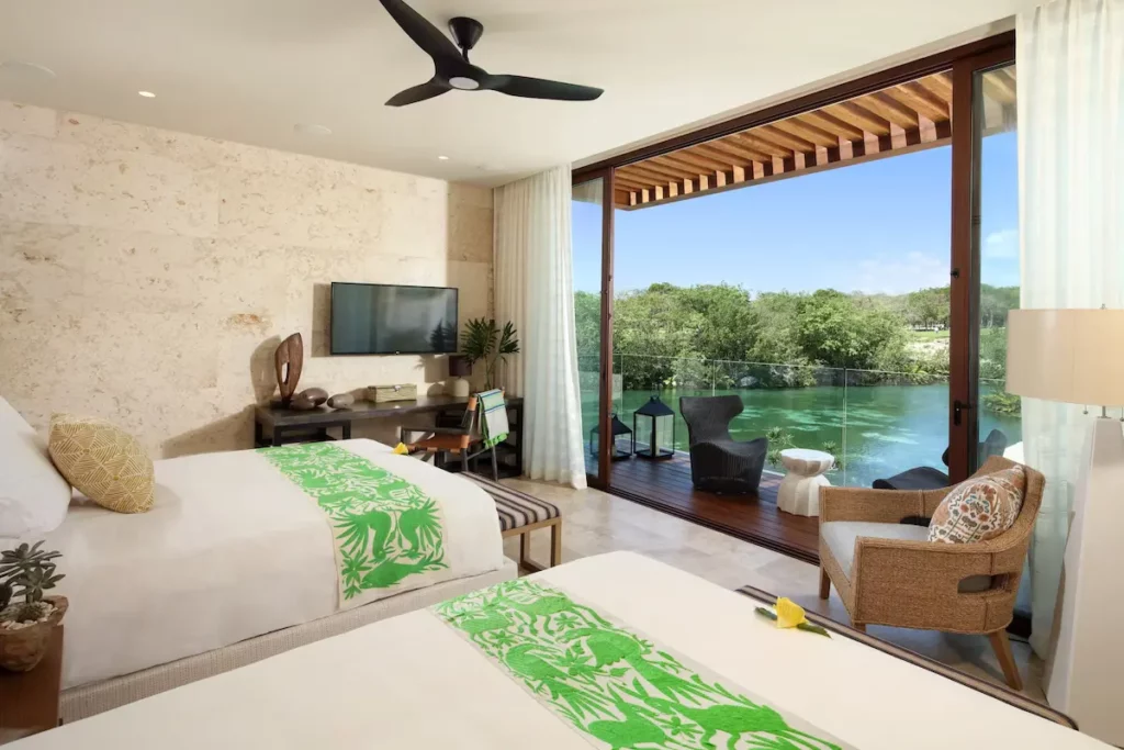Overwater bungalow suite