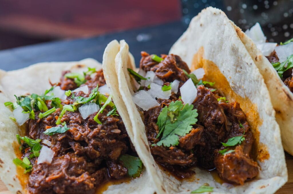 Tacos Barbacoa.