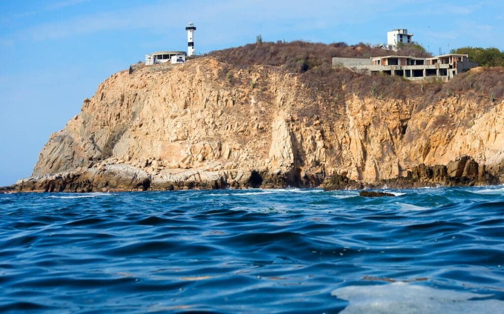 Lighthouse in Huatulco.