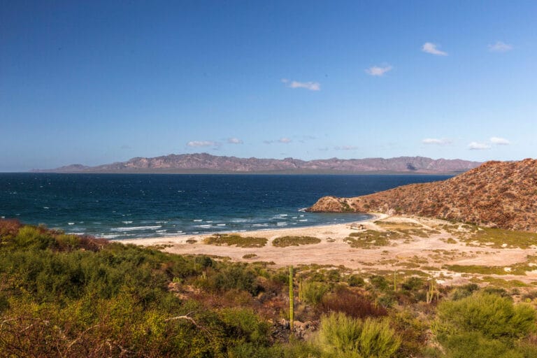 Baja Bay in Loreto overview