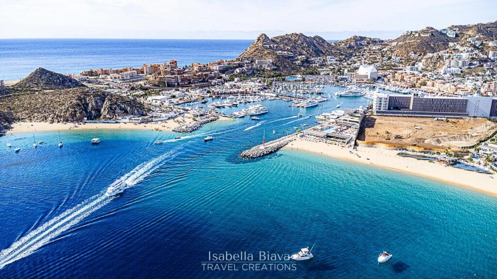 Cabo Marina Drone View