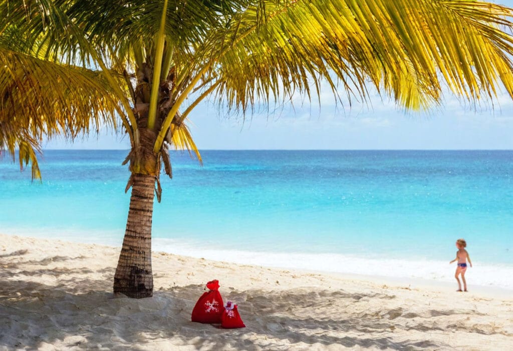 Christmas in Mexico beaches