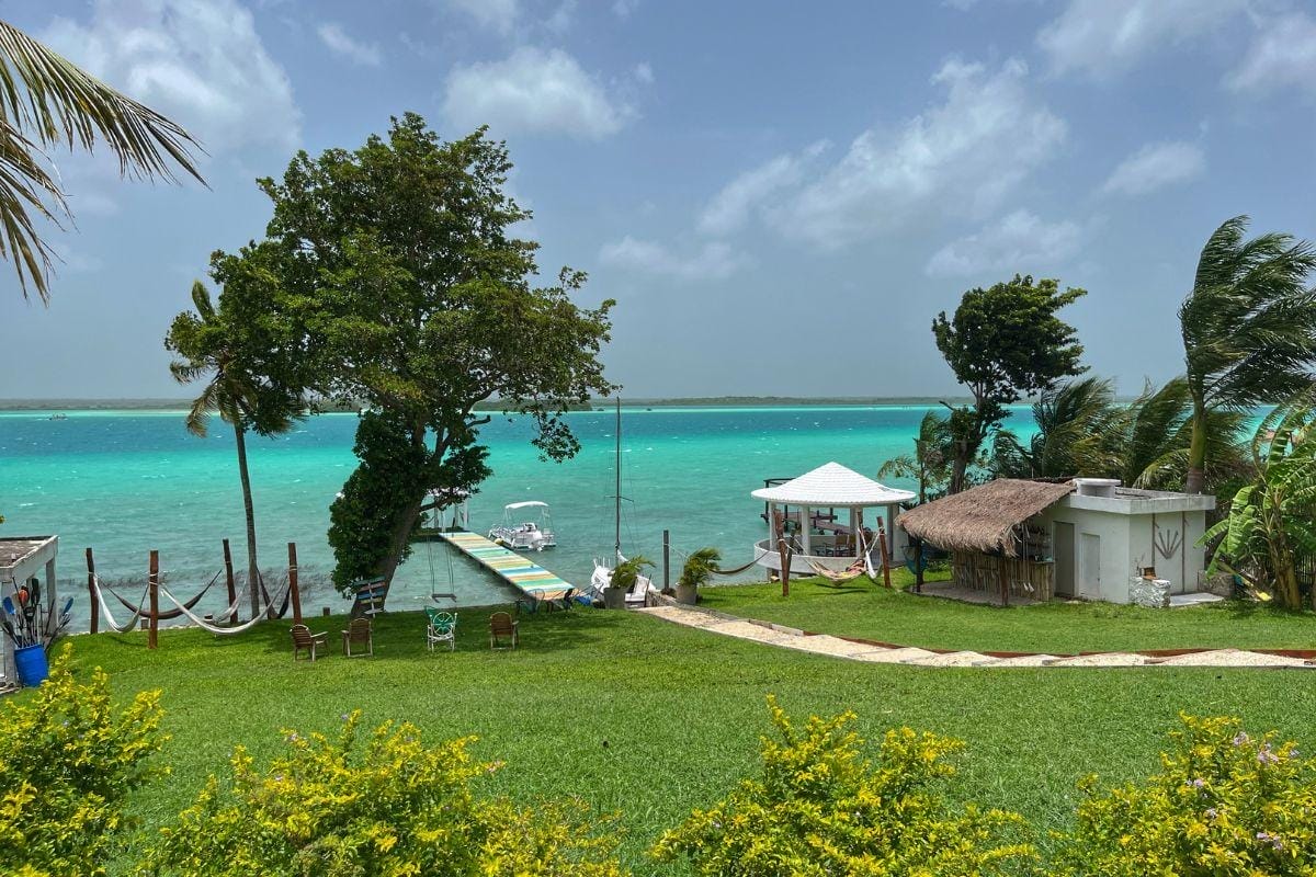 Tropic Hotel Bacalar garden