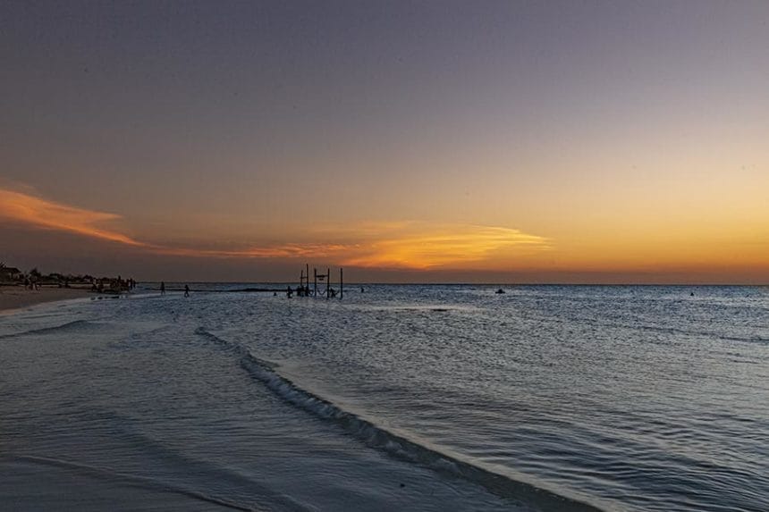 sunset in holbox - things to do in holbox