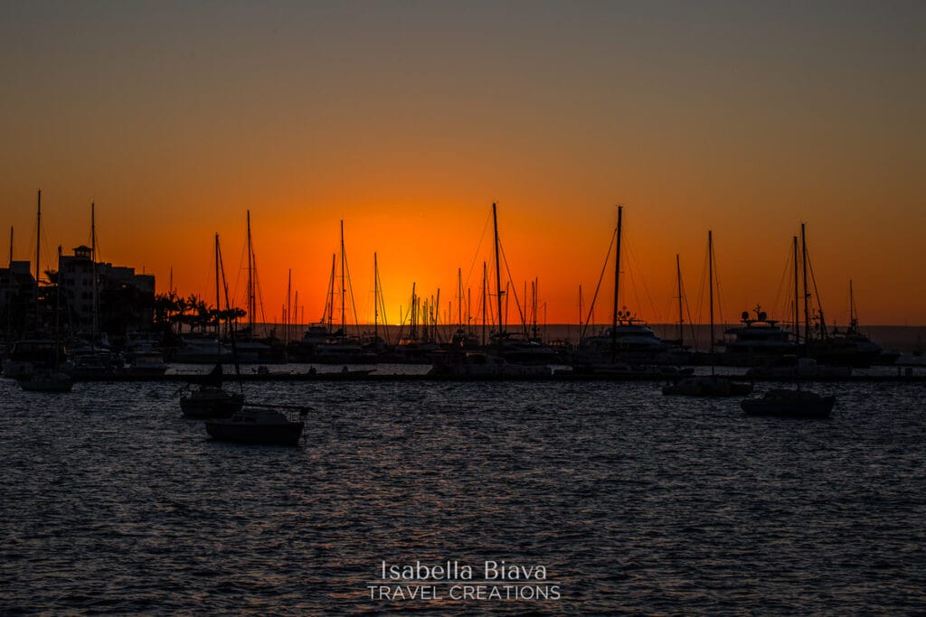 Sunset in la paz 