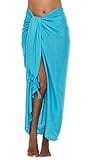 Shu-Shi Womens Beach Cover Up Sarong Swimsuit Cover-Up, Tosca, One Size,Tosca,One Size