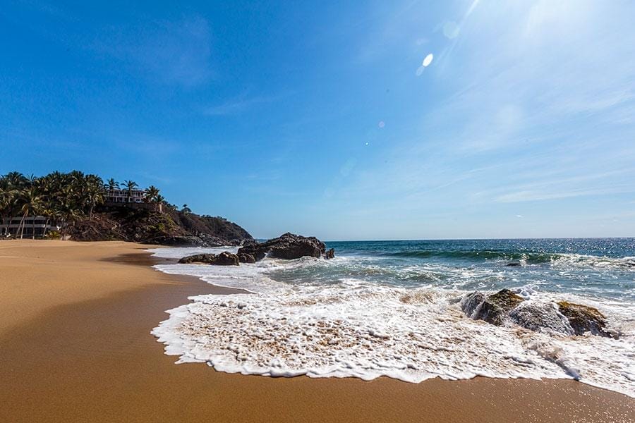 San Pancho beach day