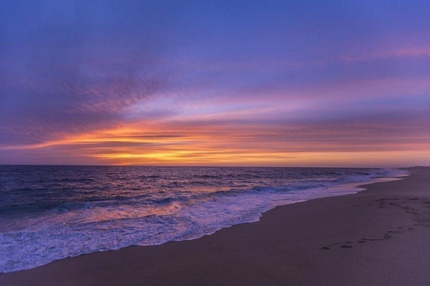 Todos Santos Sunset on the beach